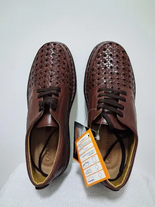 Zapatos Calzamedi Hombre Mocasines Marrón Talla 42