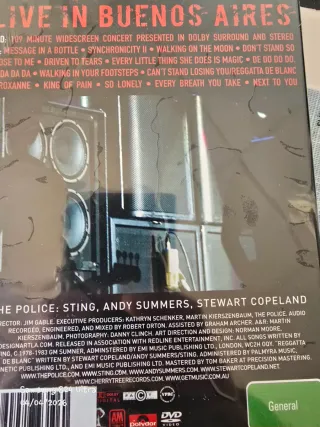 The Police - Certifiable CD e DVD Novo