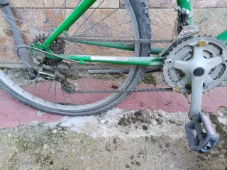 Bicicleta Montaña Verde y Amarilla
