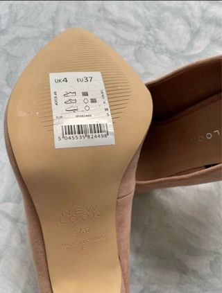 Tacones New Look Talla 37 Rosa