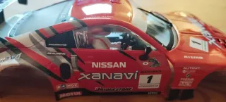 Scalextric/Ninco Nissan 350z chasis, carrocería.