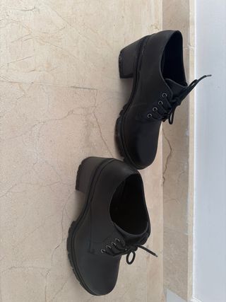 Botines tacón negros