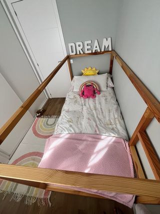 Cama Litera Kura Ikea Madera