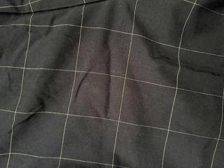 Pantalón de cuadros azul marino