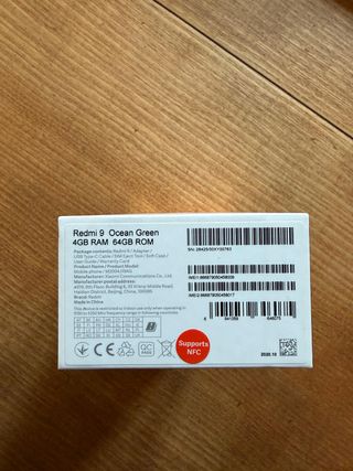 Xiaomi Redmi 9 Ocean Green 4GB RAM 64Gb ROM
