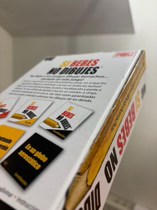 Juego de Mesa Si Bebes No Dibujes
