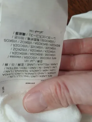 Pantalón de lino MANGO