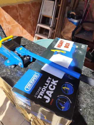 Gato Hidráulico Coche 2 Toneladas Draper