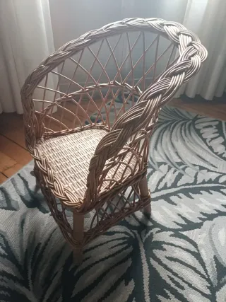 Silla Mimbre Pequeña