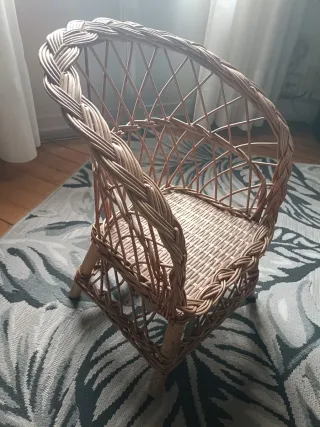 Silla Mimbre Pequeña