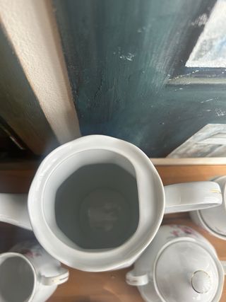 Juego de café porcelana francesa