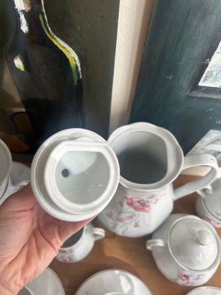Juego de café porcelana francesa