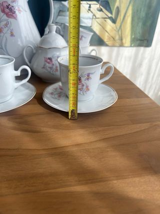 Juego de café porcelana francesa