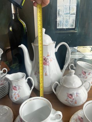 Juego de café porcelana francesa