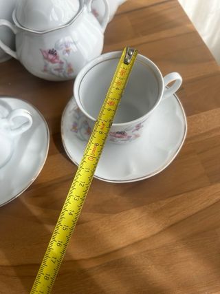 Juego de café porcelana francesa