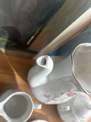 Juego de café porcelana francesa