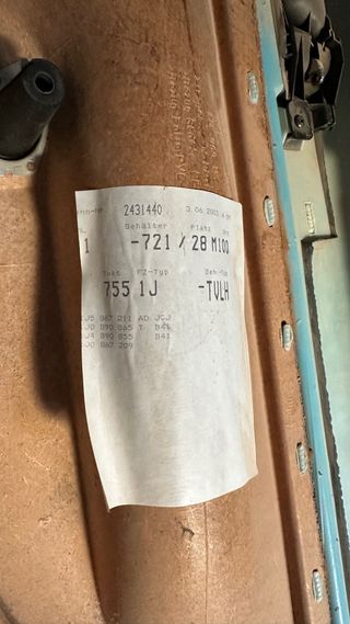 Paneles Puerta Traseros VW Bora (1J) | Originales