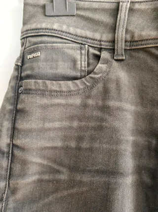 Pantalón Vaquero G-Star RAW Negro/Gris