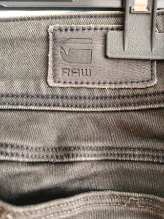 Pantalón Vaquero G-Star RAW Negro/Gris