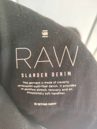 Pantalón Vaquero G-Star RAW Negro/Gris