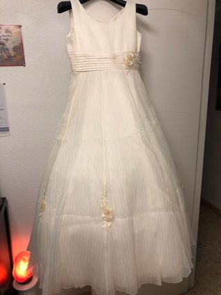 Vestido de Comunión Niña Talla 125.Baja de precio.