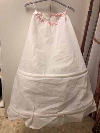 Vestido de Comunión Niña.Con diadema ,bolso y guan
