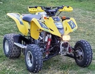 Quad Suzuki LTZ 400 Amarillo