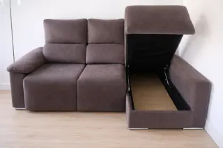 Divano letto chaise longue modello Dafne di Divino Divan