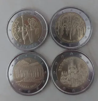 2 euros España conmemorativos