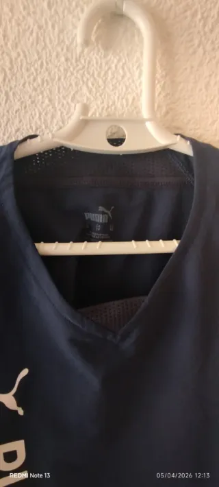 Camiseta Puma Hombre Azul y Roja