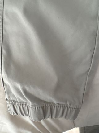 Pantalones cargo beige con cordón(XS) Pull&Bear