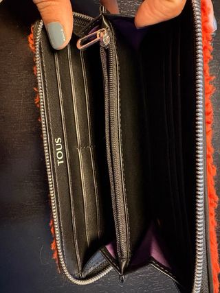 Monedero/Billetera TOUS peluche naranja