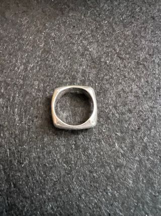 Anillo Plata Primera Ley 925