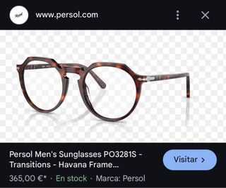 Gafas Persol Habana Transitions Marrón