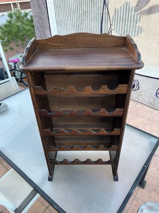 Botellero de madera para vinos
