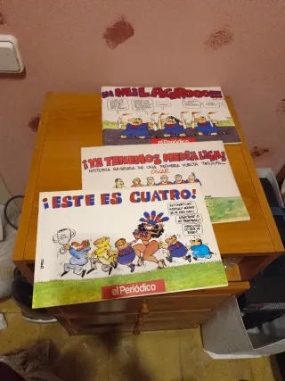 3 cómics del Barça, dibujados por Oscar