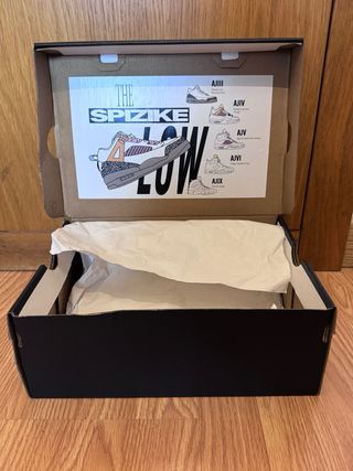 Jordan Spizike Low Negro