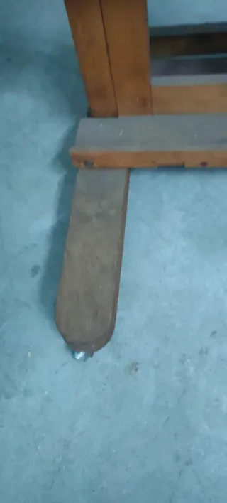 Caballete profesional madera antiguo