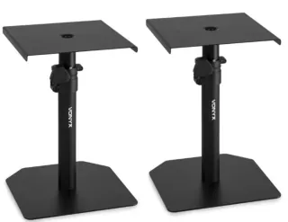 Pack Monitores DJ JBL Negros con Soportes