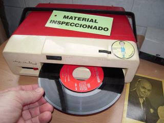 COMEDISCOS Tocadiscos Vintage 1975 LESA Funciona!