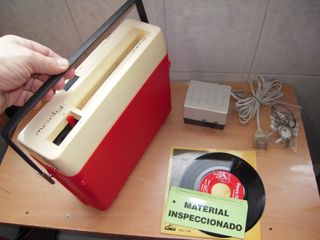 COMEDISCOS Tocadiscos Vintage 1975 LESA Funciona!