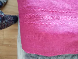 2 Paños Cortina Fucsia 140x260