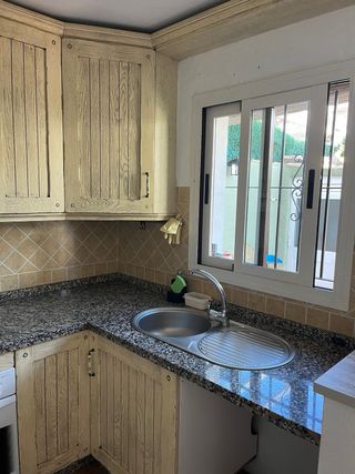 Cocina completa madera.