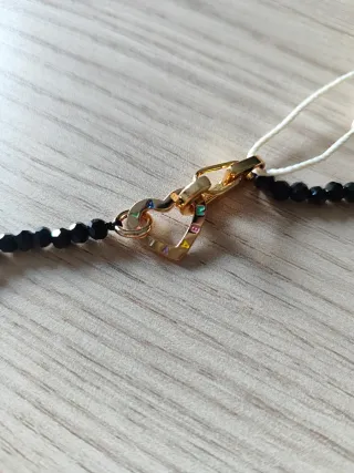 Collar Bimba y Lola Negro y Dorado