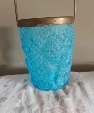 Gino Cenedese/Murano'60/ Vidrio Ghiaccio/Impeccabile