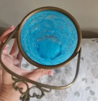 Gino Cenedese/Murano'60/ Vidrio Ghiaccio/Impeccabile