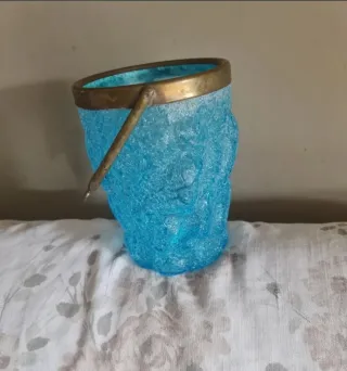 Gino Cenedese/Murano'60/ Vidrio Ghiaccio/Impeccabile