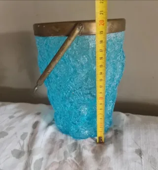 Gino Cenedese/Murano'60/ Vidrio Ghiaccio/Impeccabile