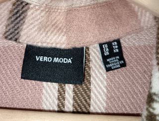 Sobrecamisa cuadros VERO MODA Talla S