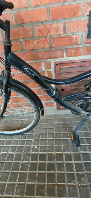 Bicicleta urbana/paseo negra